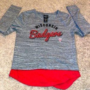University of Wisconsin Badgers women's shirt size Medium